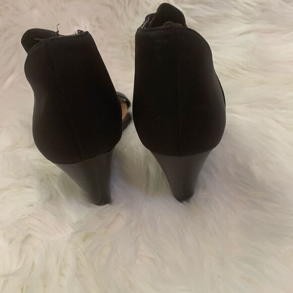 14th & Union black wedges, size 8 1/2 - Picture 3 of 14